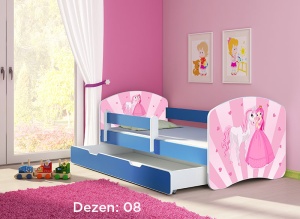 Krevet za decu Blue sa fiokom 160x80 acma 2 08