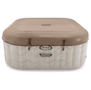 Kvadratni SPA bazen sa hidromasažom za 4 osobe, 175x71 cm - INTEX 28446 - Img 5