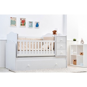 ''NOVA'' 5u1 krevetac za bebe beli - Img 5