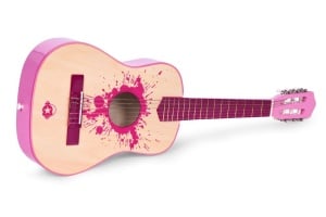 Roze velika gitara za decu – ECOTOYS - Img 6