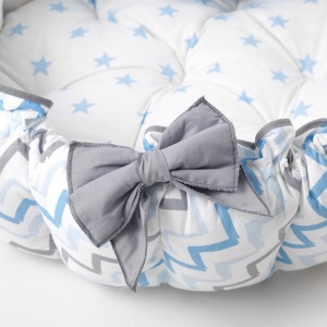 SOFT BABY PODLOGA ZA IGRU WHITE - BLUE - Img 2