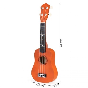 Ukulele gitara za decu 4 zice braon - Img 5