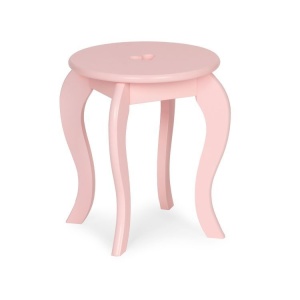Veliki drveni sto za šminkanje za devojčice sa ogledalom, Pink, ECOTOYS - Img 4