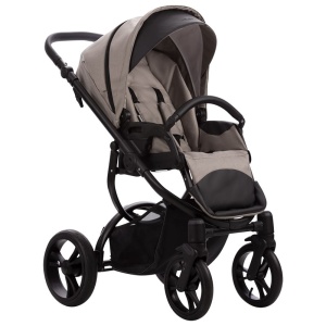 BEBETTO HOLLAND NEW KOLICA ZA BEBE SET 3U1 CRNI RAM 100 - Img 4
