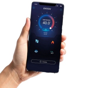 Đakuzi na naduvavanje sa hidromasažom za 6 osobaWIFI premium dodatna oprema, INTEX 28442 - Img 9