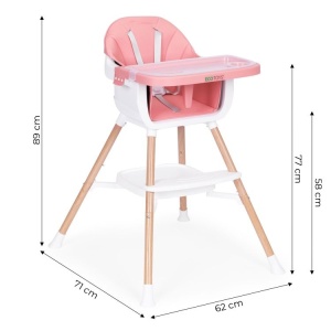 Hranilica za bebe 2u1 pink ECOTOYS - Img 9