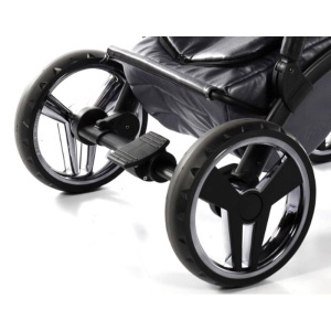 JUNAMA MIRROR SATIN V2 KOLICA ZA BEBE SET 2U1 - Img 7