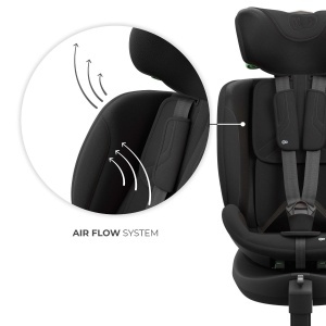 KINDERKRAFT AUTO SEDIŠTE I-FIX ENDURA SAFE 61-150CM BLACK - Img 7