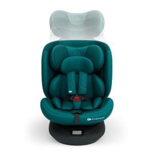 KINDERKRAFT AUTOSEDISTE I-GROW 2 PLUS I-SIZE 40-150 CM GREEN - Img 8