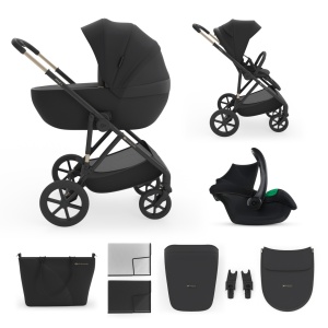 KINDERKRAFT KOLICA 3U1 PRIME 3 BLACK - Img 10