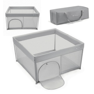 KINDERKRAFT OGRADICA ZA BEBE ZIKI GREY