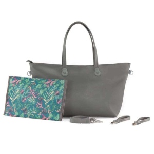 Kinderkraft torba za mame TREASUREBAG DARK GRAY - Img 2