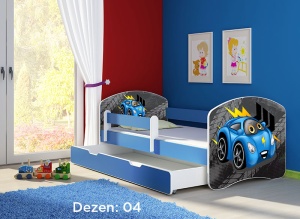 Krevet za decu Blue sa fiokom 180x80 acma 2 04