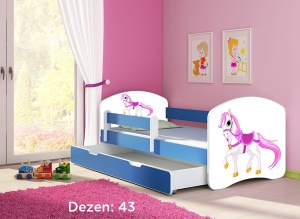 Krevet za decu Blue sa fiokom 180x80 acma 2 43