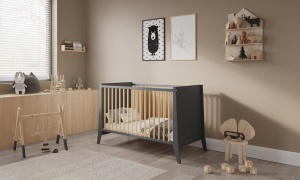 LETTINO COSMO KREVETAC 120X60 ANTRACIT PINE - Img 2