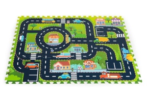 PODLOGA ZA IGRU PUZZLE CITY ECOTOYS