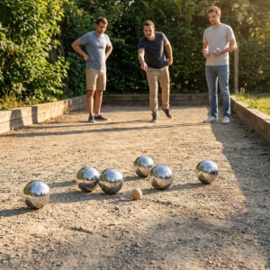 Set za igru boćanja – Petanque, 8 kugli + kofer i dodaci - Img 2