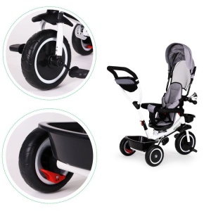 TRICIKL SA ROTIRAJUĆIM SEDIŠTEM 360 GRAY ECOTOYS - Img 5
