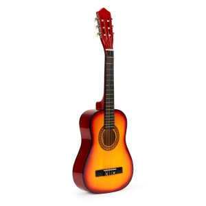 Velika klasična drvena gitara za decu sa 6 žica – ECOTOYS - Img 3