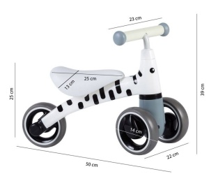 ECOTOYS TRICIKL GURALICA ZA DECU ZEBRA - Img 5