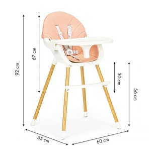 HRANILICA ZA BEBE 2U1 ECO PINK - Img 5