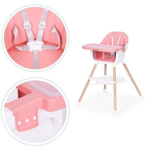 Hranilica za bebe 2u1 pink ECOTOYS - Img 6