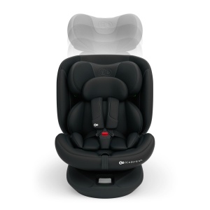 KINDERKRAFT AUTOSEDISTE I-GROW 2 PLUS I-SIZE 40-150 CM BLACK - Img 9