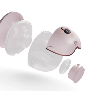 KINDERKRAFT ELEKTRIČNA PUMPICA ZA GRUDI MAMAFLOW PINK DOUBLE - Img 5