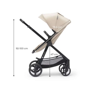KINDERKRAFT KOLICA ZA BEBE NEWLY SET 3U1 SAND BEIGE - Img 3