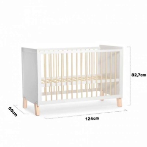 KINDERKRAFT KREVETAC NICO WOODEN WHITE - Img 2