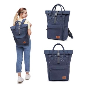 KINDERKRAFT MOONPACK RANAC ZA MAMU CONFETTI DENIM - Img 9