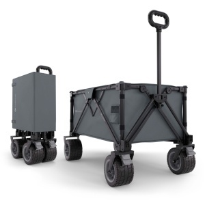 KINDERKRAFT SKLOPIVA KOLICA ZA PUTOVANJA ROLLSTER ANTHRACITE - Img 6