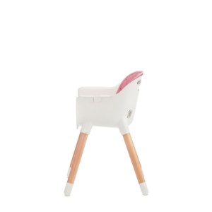 KINDERKRAFT STOLICA ZA HRANJENJE 2U1 SIENNA PINK - Img 6