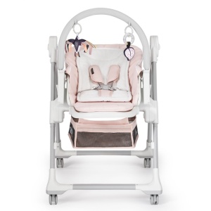 KINDERKRAFT STOLICA ZA HRANJENJE LASTREE PINK - Img 5