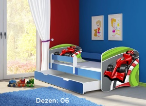 Krevet za decu Blue sa fiokom 140x70 acma 2 06