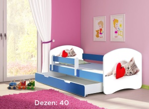 Krevet za decu Blue sa fiokom 160x80 acma 2 40