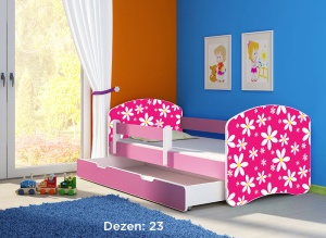 Krevet za decu Pink sa fiokom 180x80 acma 2 23