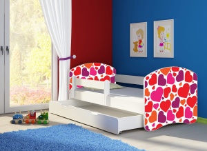 KREVET ZA DECU WHITE SA FIOKOM 160X80 ACMA 2 25