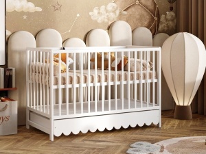 LETTINO SENSO KREVETAC 120X60 WHITE + FIOKA