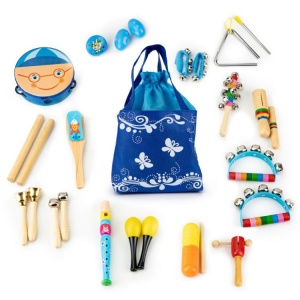 MUZIČKI SET 16 INSTRUMENATA + TORBA