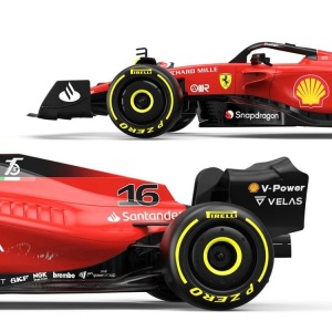 Automobil na daljinsko upravljanje Ferrari F1 75 – Rastar - Img 5