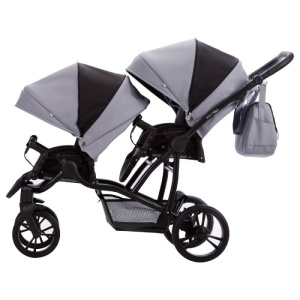 BEBETTO 42 PRO KOLICA ZA BLIZANCE SET 3U1 CRNI RAM - Img 7