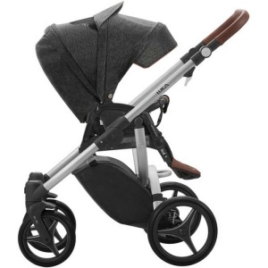 Bebetto Luca 2018 kolica za bebe set 2u1 crni ram 37 latte - Img 3