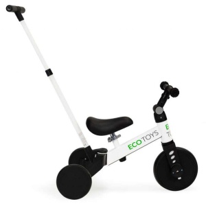 ECOTOYS TRICIKL 2U1 WHITE - Img 2