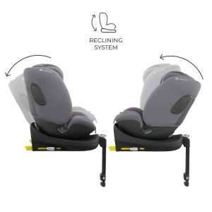 KINDERKRAFT AUTO SEDIŠTE I-FIX ENDURA SAFE 61-150CM GREY - Img 3