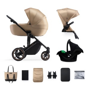 KINDERKRAFT KOLICA 3U1 PRIME 2 PRO BEIGE - Img 1