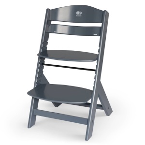KINDERKRAFT STOLICA ZA HRANJENJE 2U1 ENOCK FULL GREY - Img 2