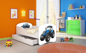 KREVET ZA DECU SA DODATNOM FIOKOM 140X70 ACMA 1 42