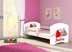 KREVET ZA DECU WHITE SA FIOKOM 140X70 ACMA 2 40