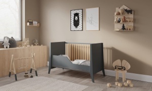 LETTINO COSMO KREVETAC 120X60 ANTRACIT PINE - Img 4